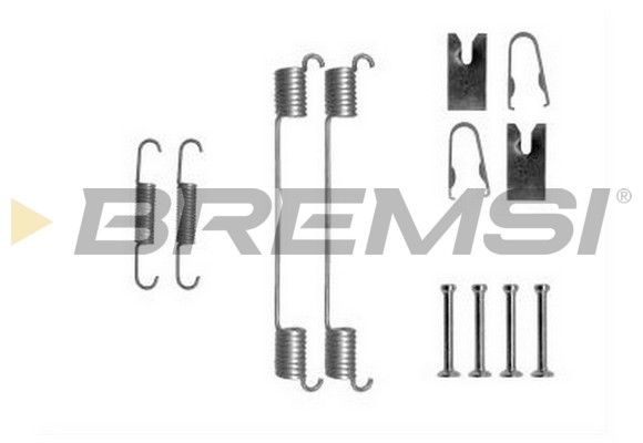 BREMSI Комплектующие, тормозная колодка SK0883