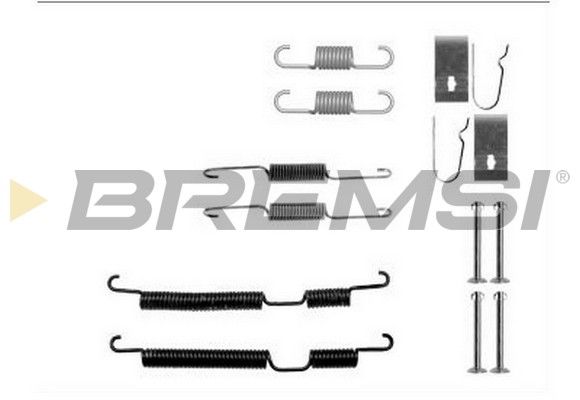 BREMSI Комплектующие, тормозная колодка SK0885