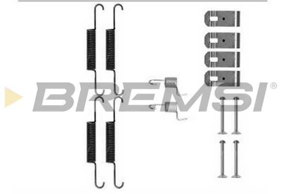 BREMSI Комплектующие, тормозная колодка SK0895