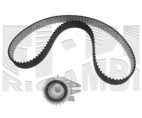 CALIBER paskirstymo diržo komplektas 0112KF