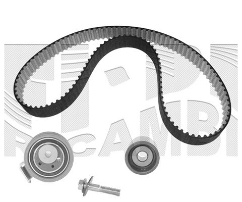 CALIBER paskirstymo diržo komplektas 0329KW