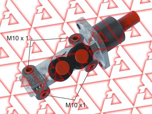 CAR Главный тормозной цилиндр 5206