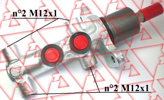 CAR Главный тормозной цилиндр 5768