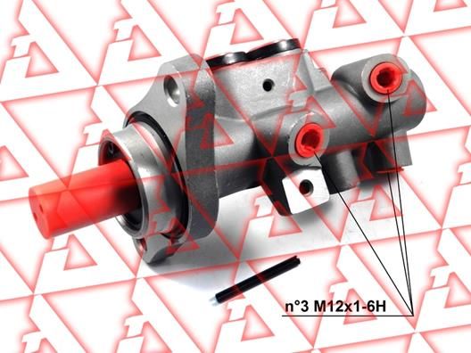 CAR Главный тормозной цилиндр 6228