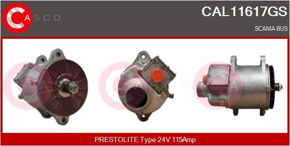 CASCO kintamosios srovės generatorius CAL11617GS