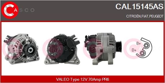 CASCO kintamosios srovės generatorius CAL15145AS