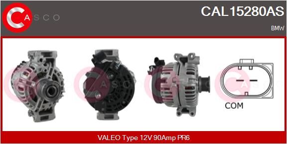 CASCO kintamosios srovės generatorius CAL15280AS
