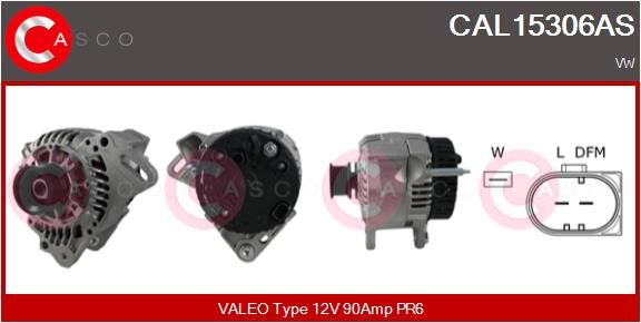 CASCO kintamosios srovės generatorius CAL15306AS