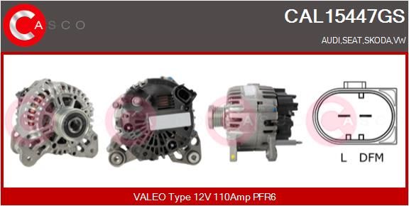 CASCO kintamosios srovės generatorius CAL15447GS