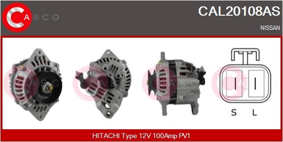 CASCO Генератор CAL20108AS