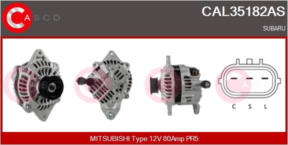 CASCO kintamosios srovės generatorius CAL35182AS