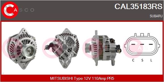 CASCO kintamosios srovės generatorius CAL35183RS