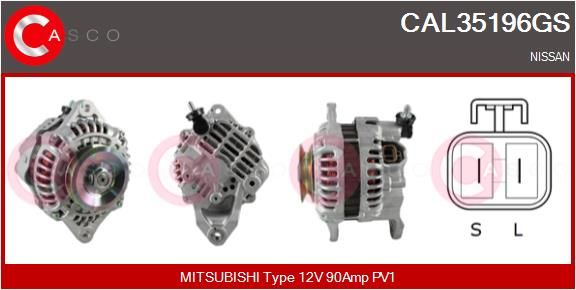 CASCO kintamosios srovės generatorius CAL35196GS