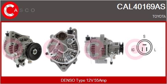 CASCO kintamosios srovės generatorius CAL40169AS