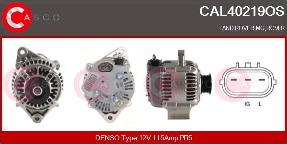 CASCO kintamosios srovės generatorius CAL40219OS