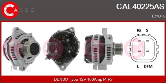 CASCO kintamosios srovės generatorius CAL40225AS