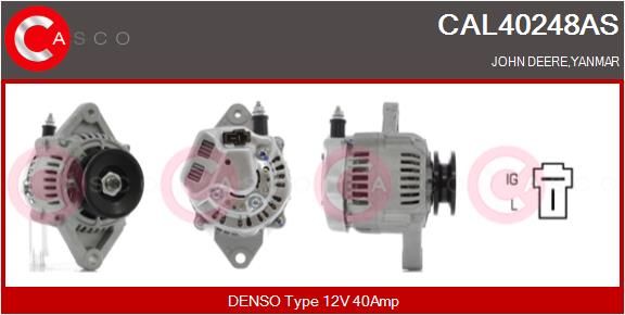 CASCO kintamosios srovės generatorius CAL40248AS