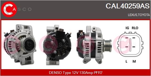 CASCO kintamosios srovės generatorius CAL40259AS
