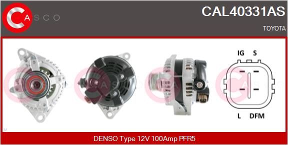 CASCO kintamosios srovės generatorius CAL40331AS