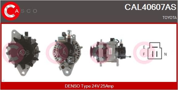 CASCO kintamosios srovės generatorius CAL40607AS