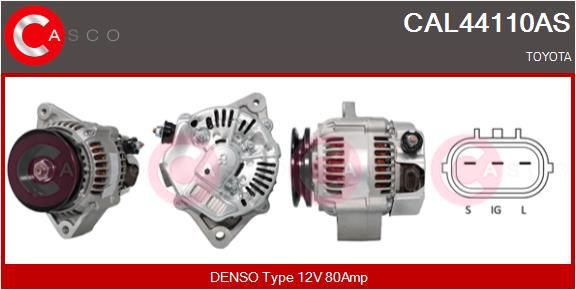 CASCO kintamosios srovės generatorius CAL44110AS