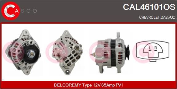 CASCO kintamosios srovės generatorius CAL46101OS