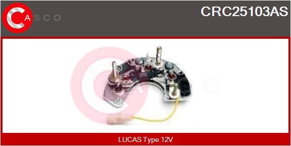 CASCO lygintuvas, kintamosios srovės generatorius CRC25103AS
