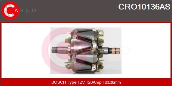 CASCO rotorius, kintamosios srovės generatorius CRO10136AS