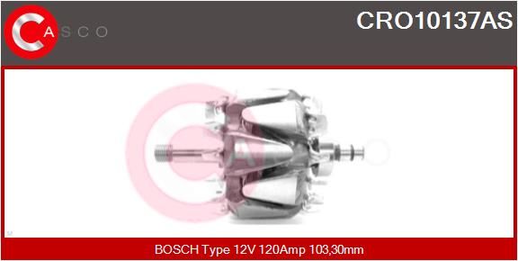 CASCO rotorius, kintamosios srovės generatorius CRO10137AS
