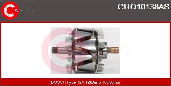 CASCO rotorius, kintamosios srovės generatorius CRO10138AS