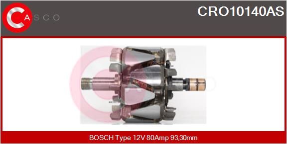 CASCO rotorius, kintamosios srovės generatorius CRO10140AS