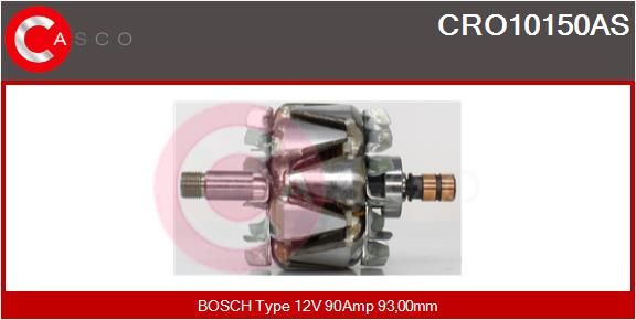 CASCO rotorius, kintamosios srovės generatorius CRO10150AS