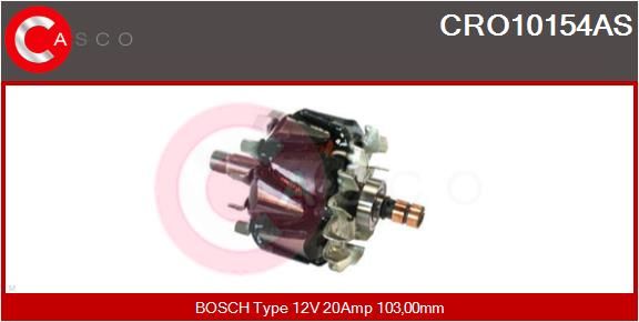 CASCO rotorius, kintamosios srovės generatorius CRO10154AS