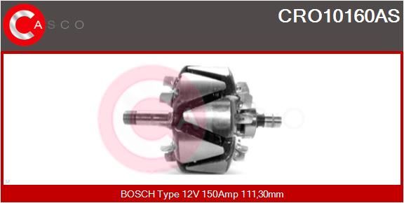 CASCO rotorius, kintamosios srovės generatorius CRO10160AS