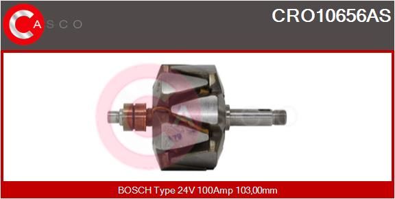 CASCO rotorius, kintamosios srovės generatorius CRO10656AS