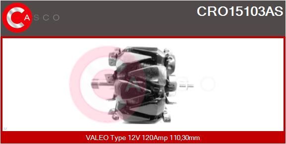 CASCO rotorius, kintamosios srovės generatorius CRO15103AS