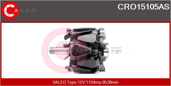 CASCO rotorius, kintamosios srovės generatorius CRO15105AS