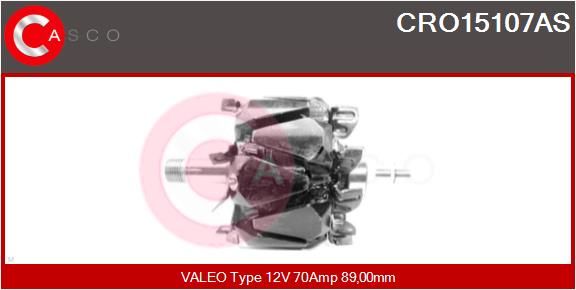 CASCO rotorius, kintamosios srovės generatorius CRO15107AS