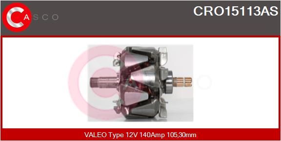 CASCO rotorius, kintamosios srovės generatorius CRO15113AS