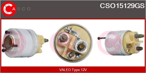 CASCO solenoidinis jungiklis, starteris CSO15129GS