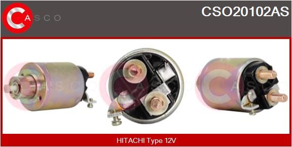 CASCO solenoidinis jungiklis, starteris CSO20102AS