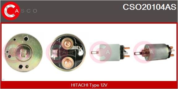 CASCO solenoidinis jungiklis, starteris CSO20104AS