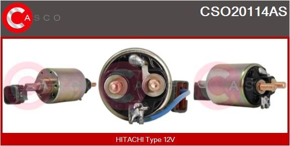 CASCO solenoidinis jungiklis, starteris CSO20114AS