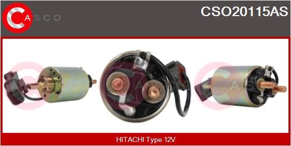 CASCO solenoidinis jungiklis, starteris CSO20115AS