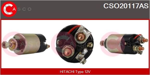 CASCO solenoidinis jungiklis, starteris CSO20117AS