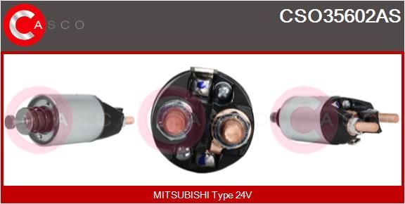 CASCO Тяговое реле, стартер CSO35602AS