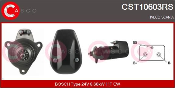CASCO starteris CST10603RS
