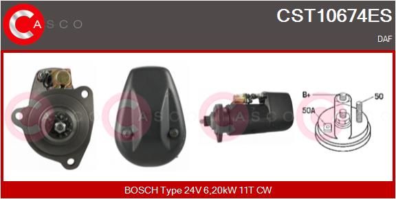 CASCO Стартер CST10674ES