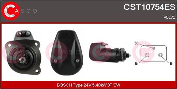 CASCO Стартер CST10754ES