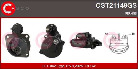 CASCO Стартер CST21149GS